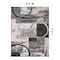 World Rug Gallery Contemporary Abstract Circle Design Soft Area Rug 5'3'' x 7'3'' Cream 307CREAM5X8 - alternate 4